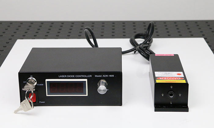 532nm 1~200mW Adjustable Lab Laser System Green DPSS Laser Source